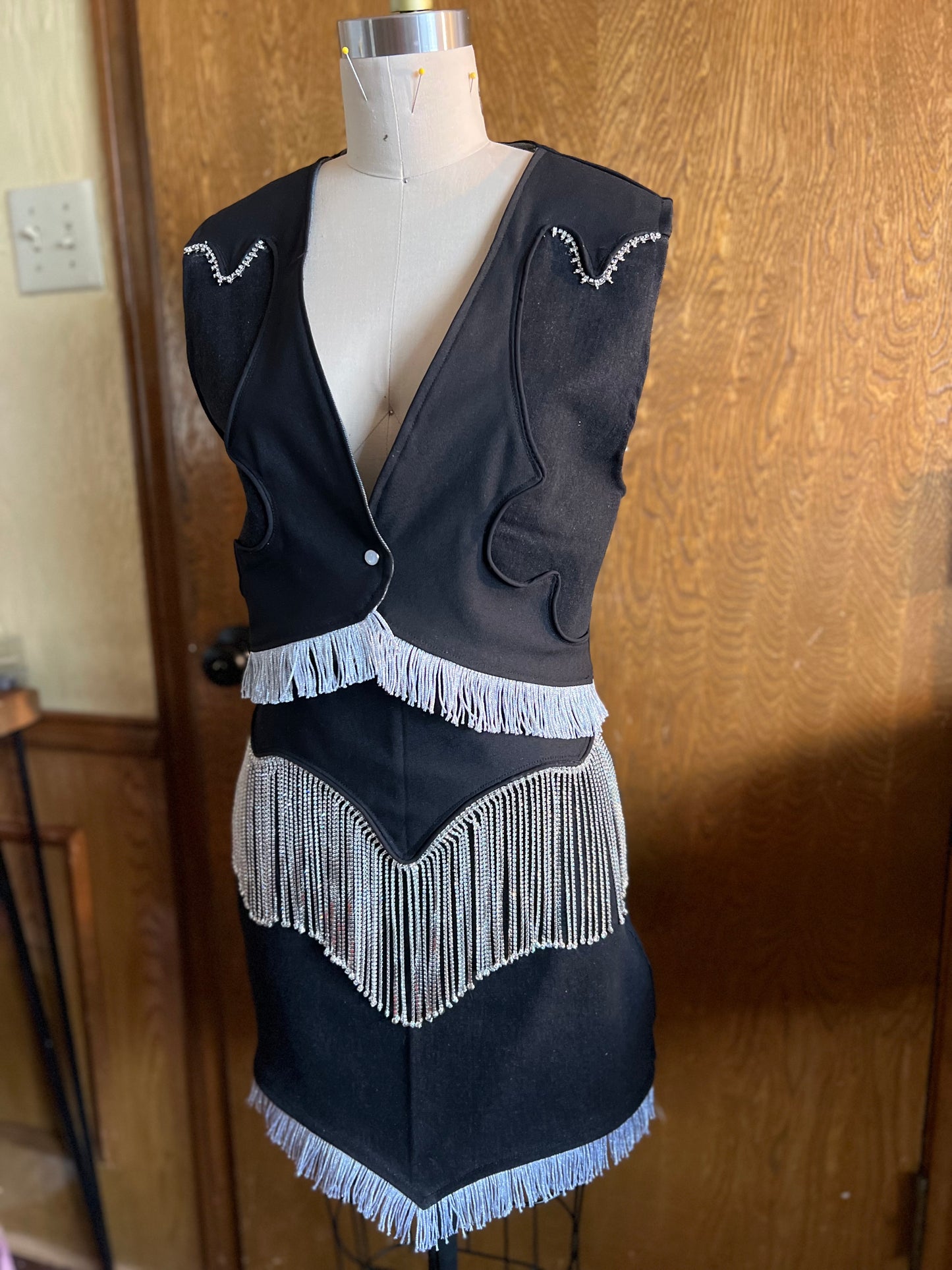 Rodeo Vest & Skirt Set