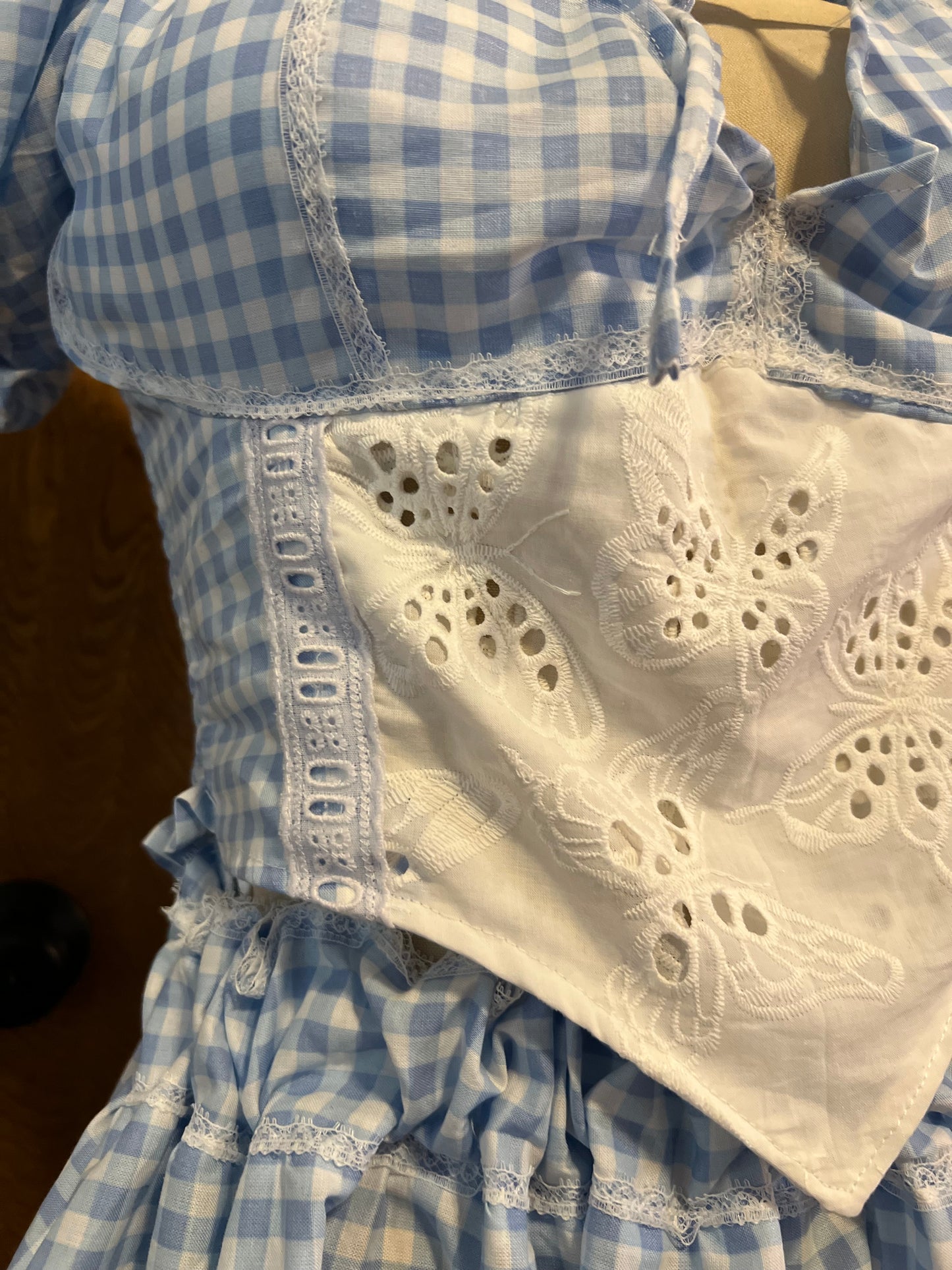 Butterfly Eyelet Skirt Set, Cottage Core