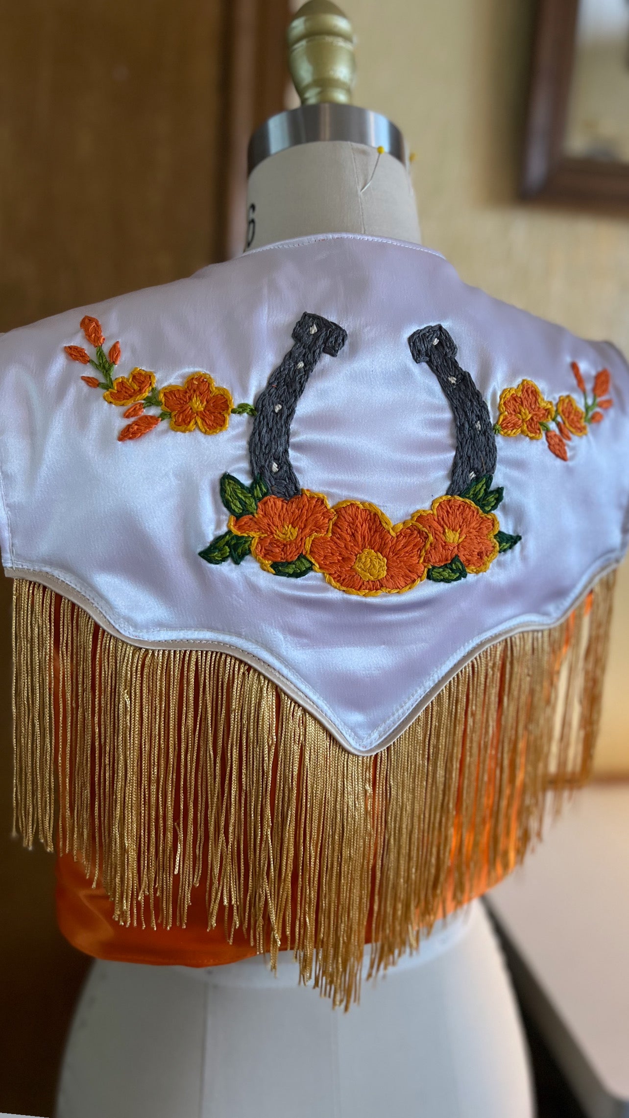 Buckin’ Retro Cowgirl Vest