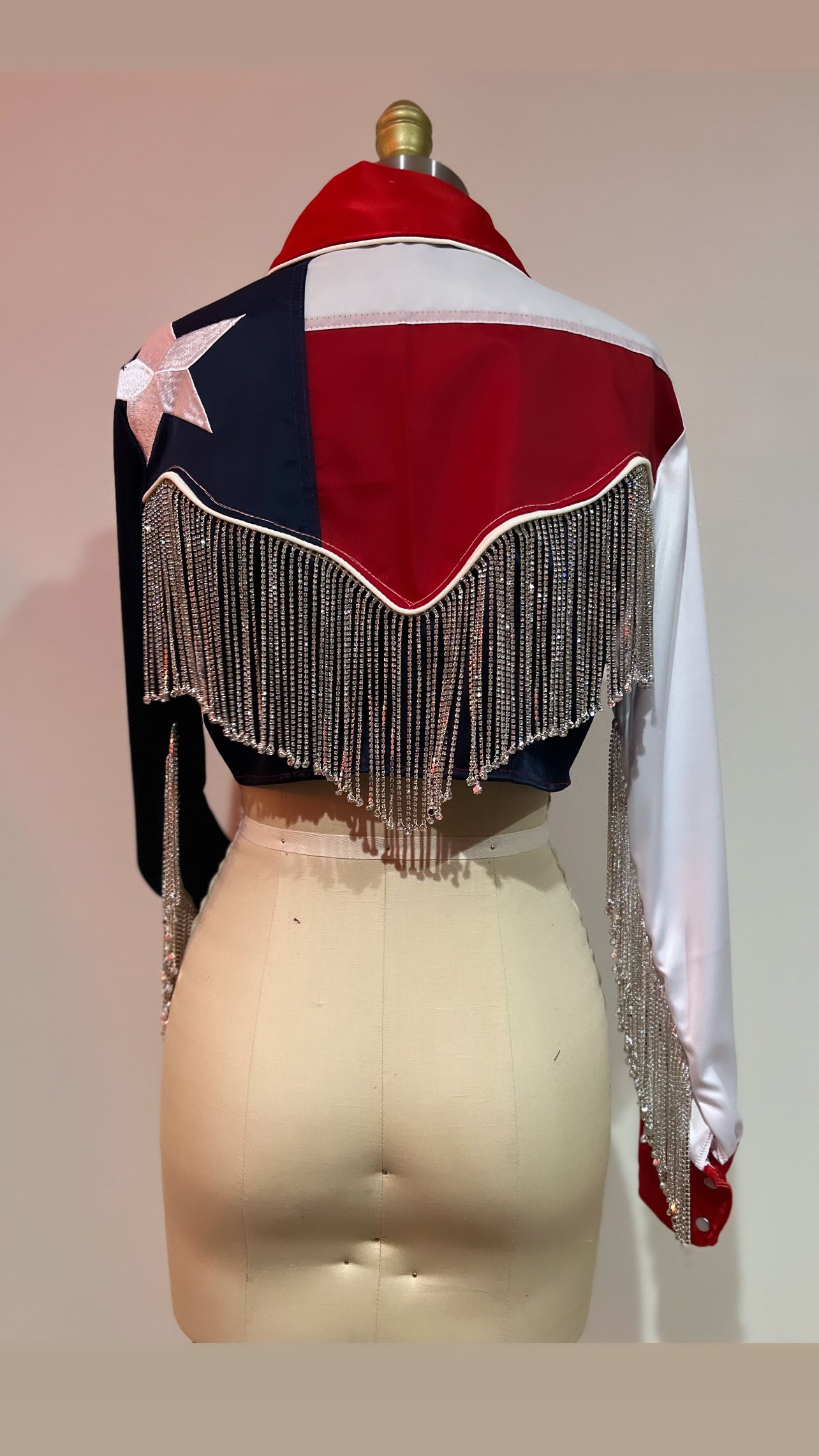 The Lone Star Pearl Snap Jacket - Cropped