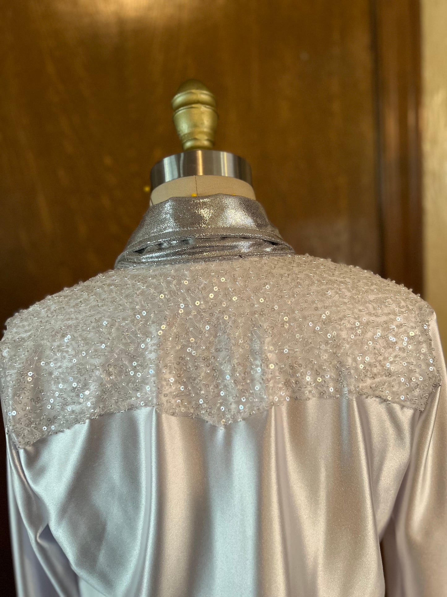 Leah Pearl Snap Skirt Suit