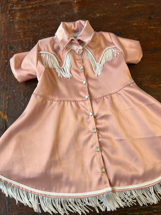 Darlin’ Pearl Snap Short Sleeve Dress - Customizable