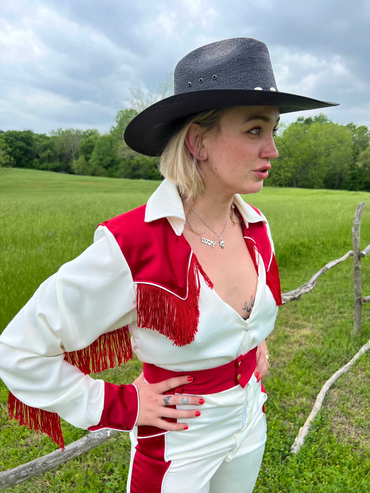 Marlboros Pearl Snap Suit