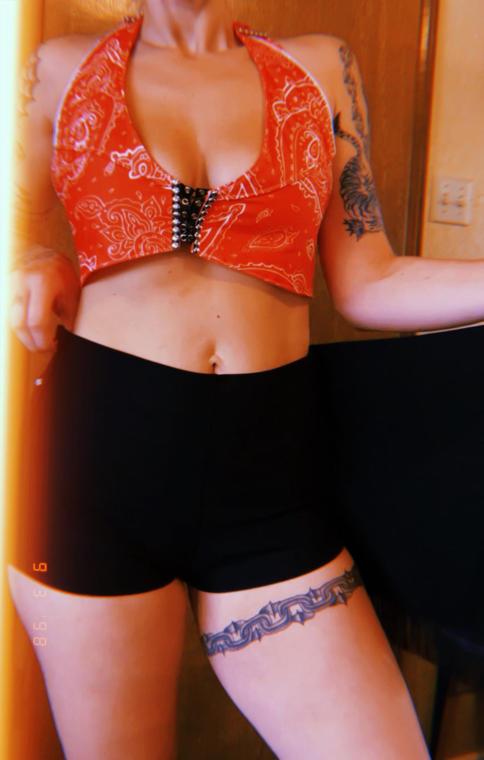Bandana Halter Top