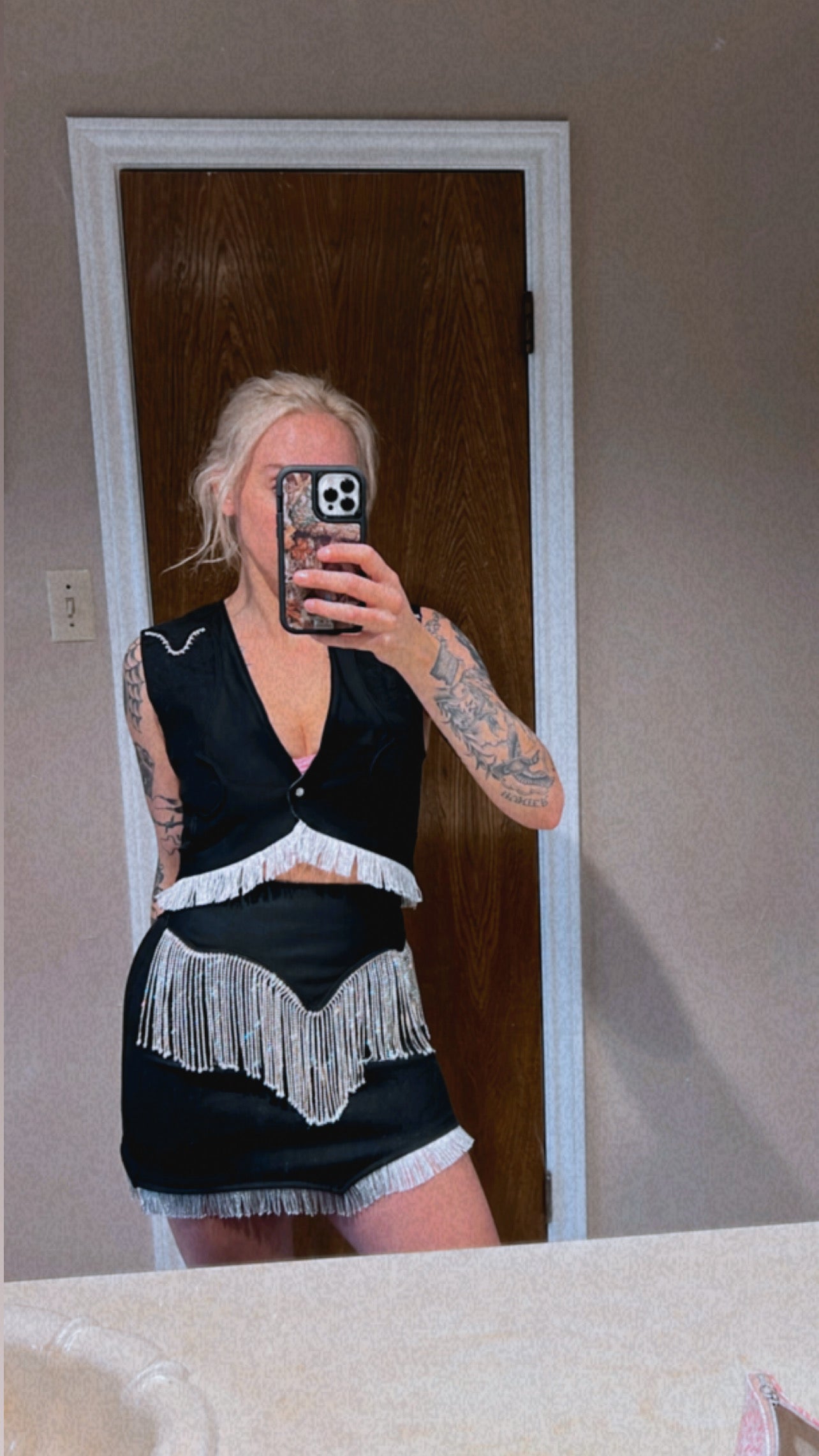 Rodeo Vest & Skirt Set