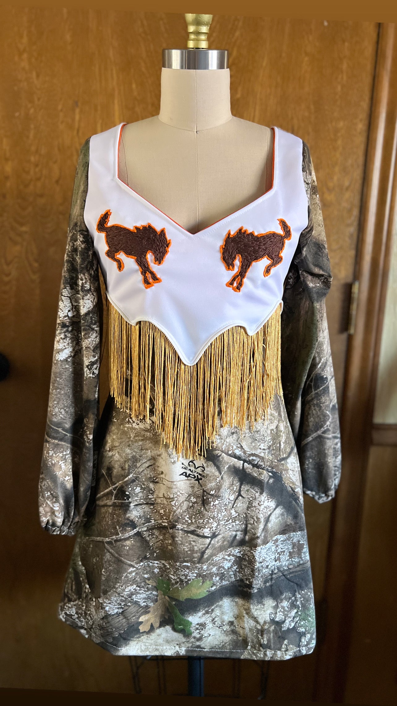 Buckaroo Embroidered Camo Dress Buckaroo Embroidered Camo Dress