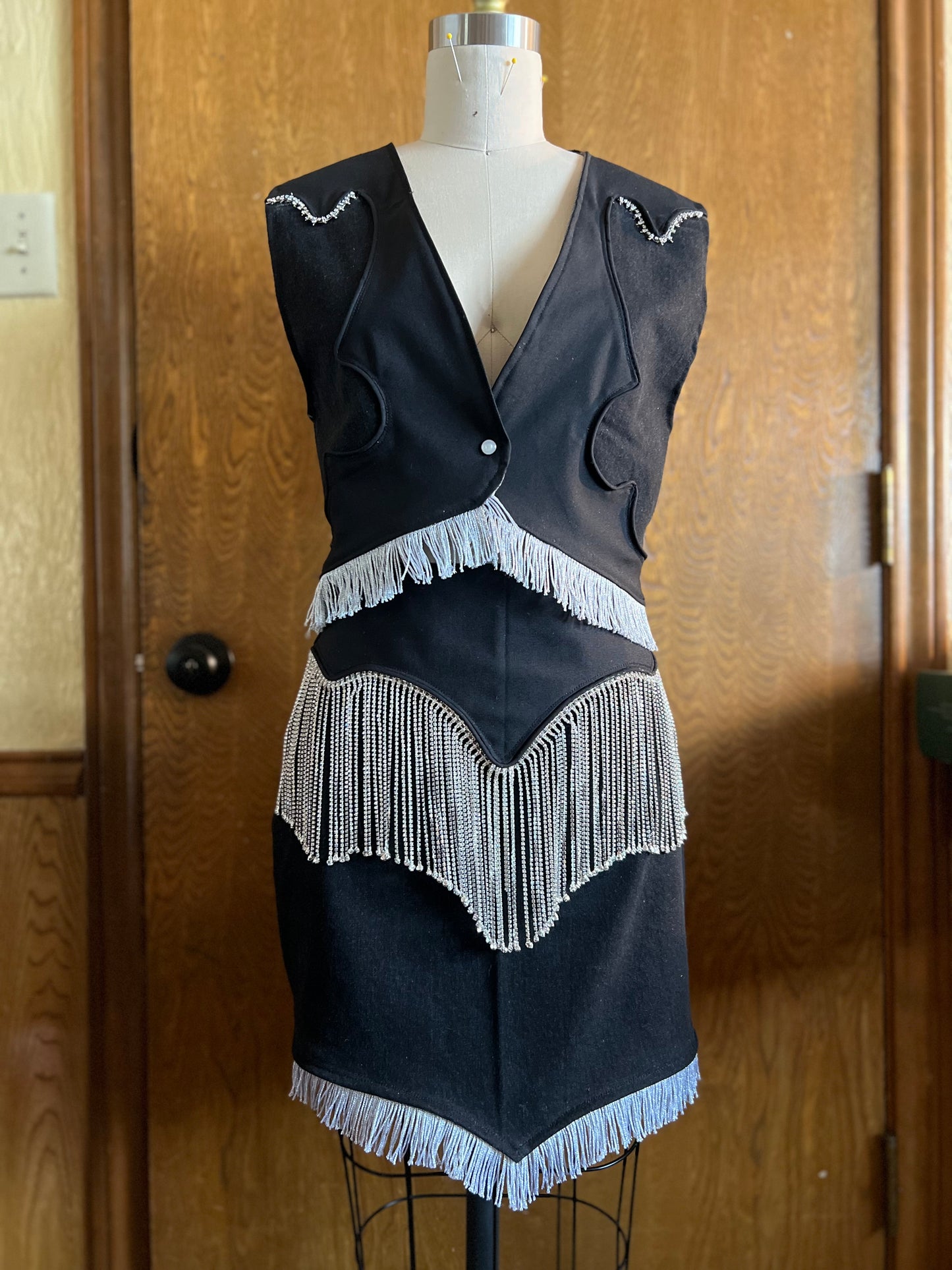 Rodeo Vest & Skirt Set