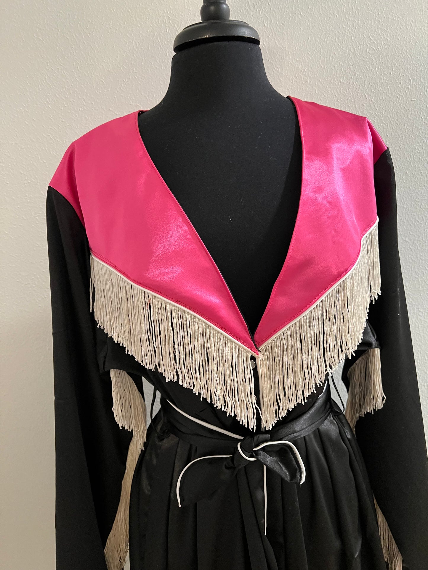 Western Pearl Snap Inspired Dressing Gown