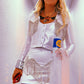 Leah Pearl Snap Skirt Suit