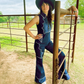 Devil In Denim Jumpsuit