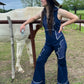 Devil In Denim Jumpsuit