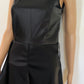 Kristin Leather Romper