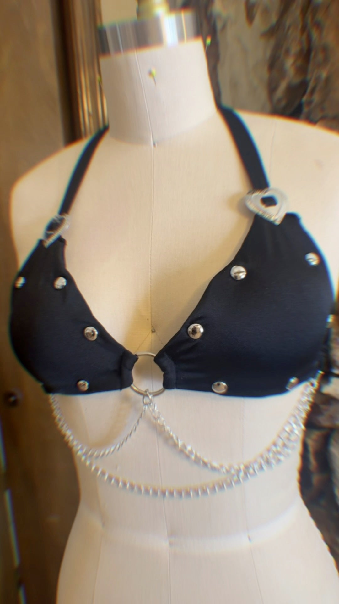 Skylar Chain Bra Top x Skirt