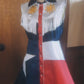 Don’t Tread On Me Texas Flag Embroidered Dress