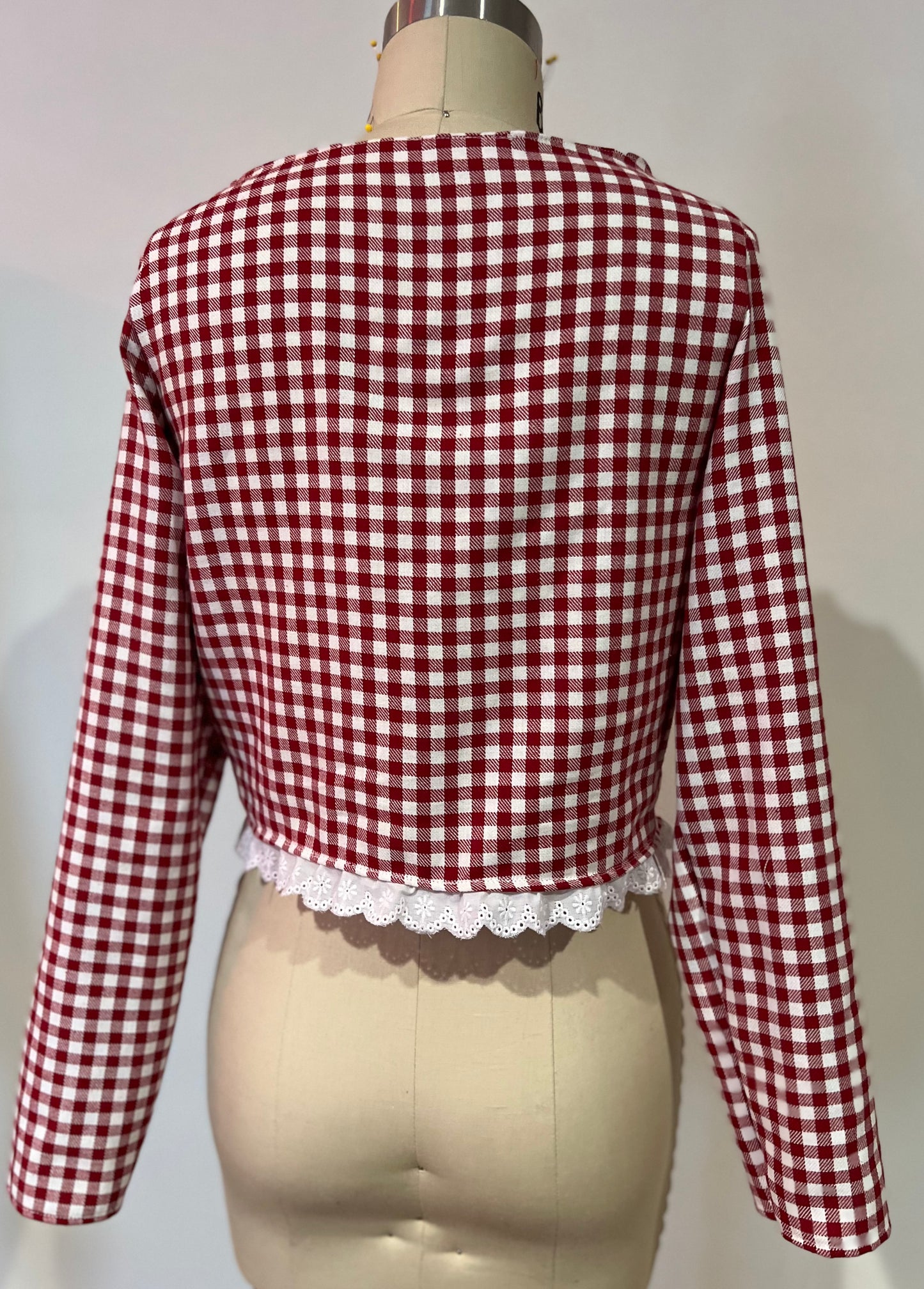 Emmylou Gingham Blouse