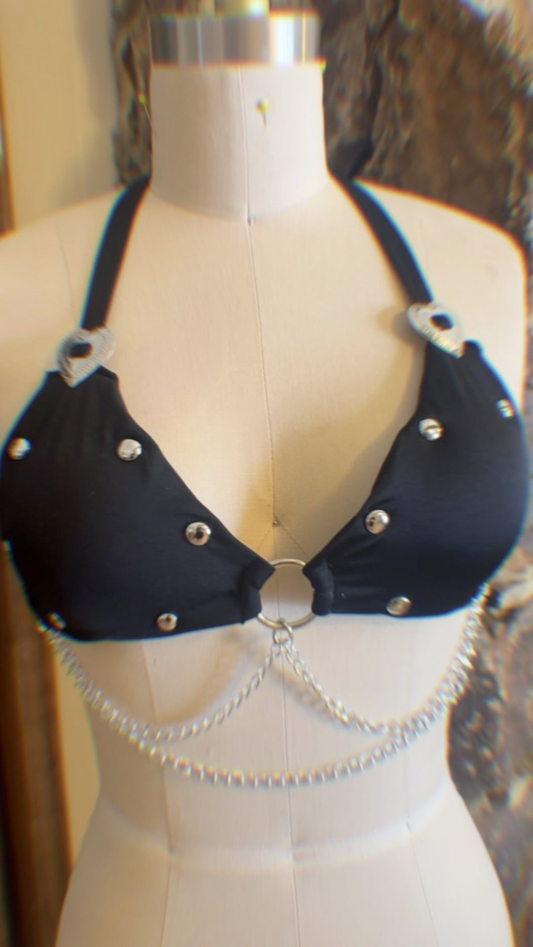Skylar Chain Bra Top x Skirt