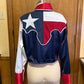 The Lone Star Pearl Snap Jacket - Cropped, Texas Flag