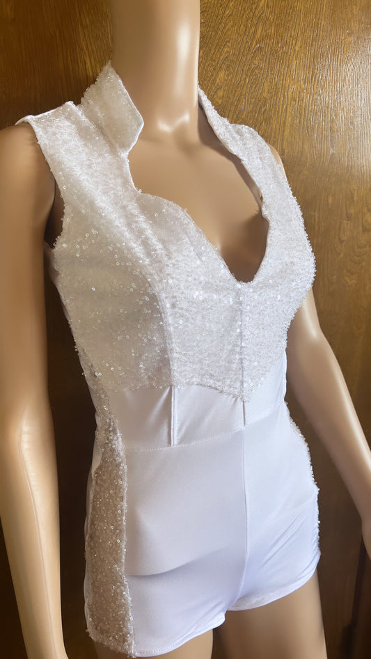 Till Death Bridal Romper