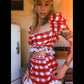 Prairie Skirt Set in Gingham