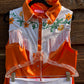 Tennessee Trouble Pearl Snap Embroidered Skirt Set