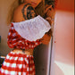 Bloomers Gingham Set