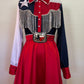 The Lone Star Pearl Snap Dress Texas Flag Dress