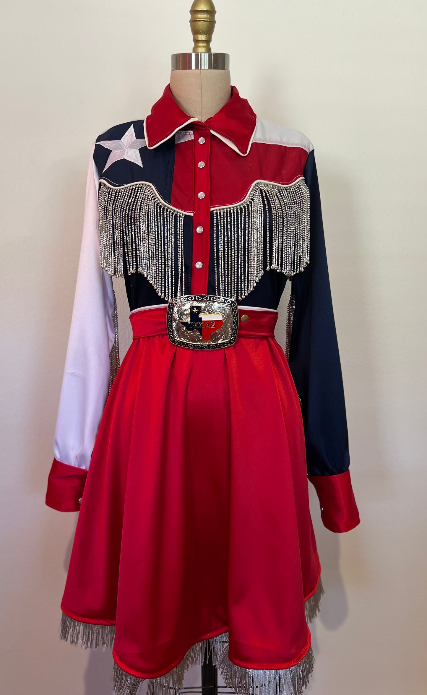 The Lone Star Pearl Snap Dress