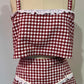 Emmylou Gingham Boxy Tank Top