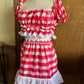 Prairie Skirt Set in Gingham
