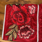 Lurex Pearl Snap Shirt With Floral Embroidery