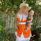Tennessee Trouble Pearl Snap Embroidered Skirt Set