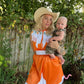 Tennessee Trouble Pearl Snap Embroidered Skirt Set