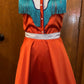 Copper Road Embroidered Pearl Snap Skirt Set