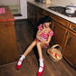 Bloomers Gingham Set