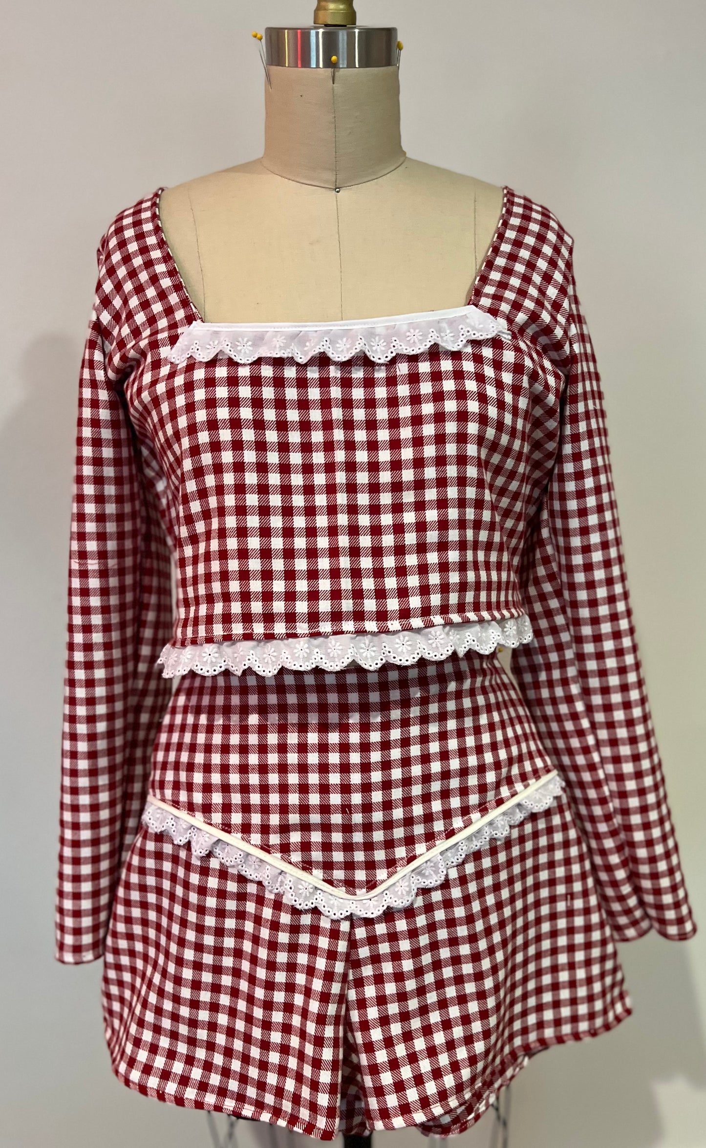 Emmylou Gingham Blouse