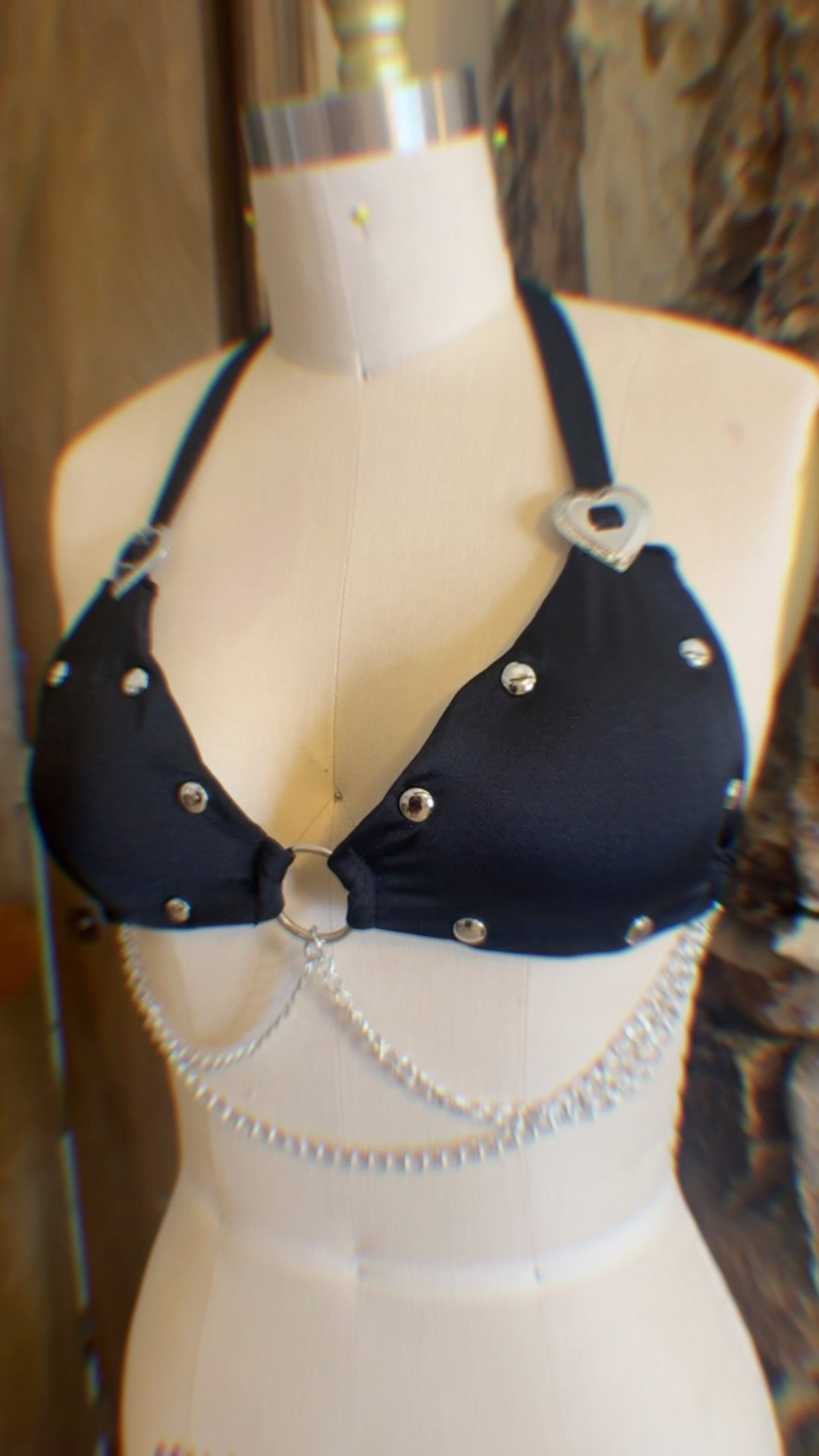 Skylar Chain Bra Top x Skirt