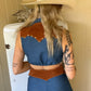 Blue Bell Leather Shorts