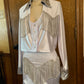 Leah Pearl Snap Skirt Suit