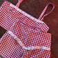 Emmylou Gingham Boxy Tank Top