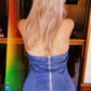 Maddy Denim Halter Dress
