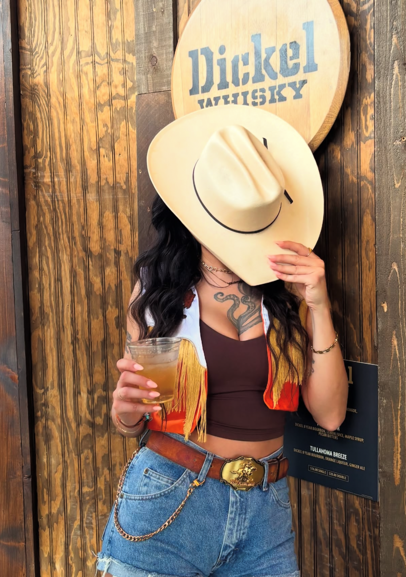 Buckin’ Retro Cowgirl Vest