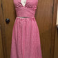 Gingham Halter Skirt Set