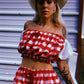 Bloomers Gingham Set