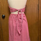 Gingham Halter Skirt Set