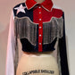 The Lone Star Pearl Snap Jacket - Cropped, Texas Flag