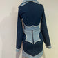 Heartbreak Hotel Skirt Set - Valentine Denim Corset