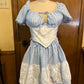 Butterfly Eyelet Skirt Set, Cottage Core
