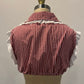 EmmyLou Gingham Wrap Top