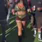 Charlene Camo Corset Set