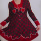 Holly Dolly Mama’s Christmas Pearl Snap Dress